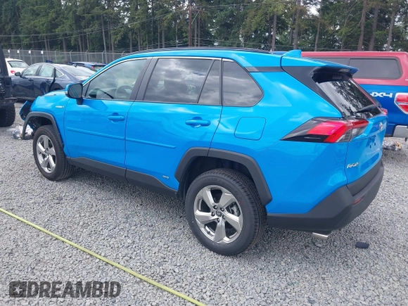 2021 Toyota RAV4 Hybrid LE with VIN 4T3B6RFV6MU048392, listed as a IAAI auction lot 42549120 with 61,661 mi miles and . Bid and sale history available at DreamBid. Image 3.