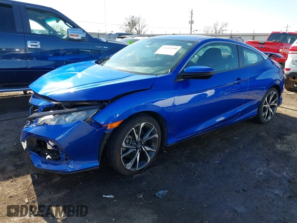 2017 Honda Civic Si with VIN 2HGFC3A51HH755194, listed as a IAAI auction lot 41433590 with 150,884 mi miles and . Bid and sale history available at DreamBid. Image 2.