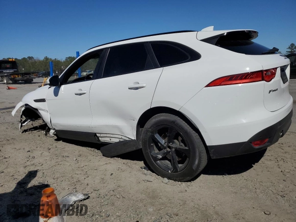 2019 Jaguar F-Pace 25t Premium with VIN SADCJ2FX6KA397242, listed as a Copart auction lot 47704605 with 74,256 mi miles and Salvage Title. Bid and sale history available at DreamBid. Image 2.