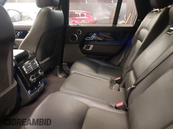 2020 Land Rover Range Rover P525 HSE with VIN SALGS2SE2LA577729, listed as a IAAI auction lot 42589938 with 29,619 mi miles and . Bid and sale history available at DreamBid. Image 8.