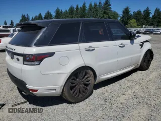 2016 Land Rover Range Rover Sport HSE with VIN SALWS2PF3GA106241, listed as a Copart auction lot 60372495 with 91,318 mi miles and Clean title. Bid and sale history available at DreamBid. Image 3.