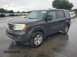 2013 Honda Pilot LX with VIN 5FNYF3H22DB037499, listed as a Copart auction lot 59395175 with 396,714 mi miles and Salvage title. Bid and sale history available at DreamBid. Image 1.