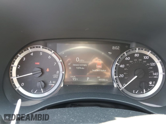 2023 Toyota Highlander L z VIN 5TDKDRBH5PS017100, wystawiony jako Copart lot #61587625 z przebiegiem 49 508 mil mil oraz Szkoda całkowita • Salvage title. Historia ofert i sprzedaży dostępna na DreamBid. Obrazek 9.