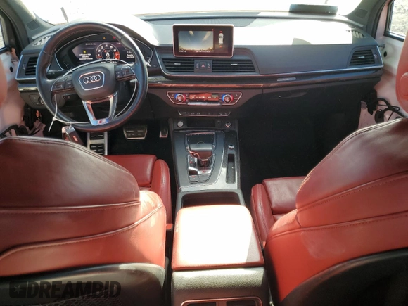 2018 Audi SQ5 Premium Plus with VIN WA1A4AFYXJ2188005, listed as a Copart auction lot 83885194 with 90,898 mi miles and Salvage Title. Bid and sale history available at DreamBid. Image 8.