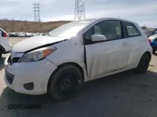 2013 Toyota Yaris L with VIN JTDJTUD30DD572322, listed as a Copart auction lot 47873475 with 77,441 mi miles and Salvage Title. Bid and sale history available at carsss.com. Image 1.