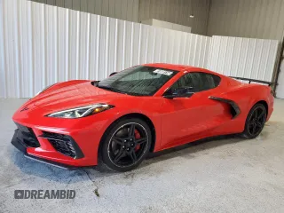 2025 Chevrolet Corvette 1LT with VIN 1G1YA2D44S5101436, listed as a Copart auction lot 81000114 with 2,429 mi miles and Clean Title. Bid and sale history available at carsss.com. Image 1.