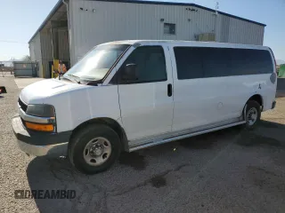 2008 Chevrolet Express Passenger with VIN 1GAHG39K881219176, listed as a Copart auction lot 63351815 with 232,917 mi miles and Clean title. Bid and sale history available at DreamBid. Image 1.