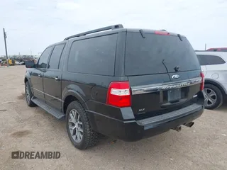 2015 Ford Expedition EL XLT with VIN 1FMJK1HT8FEF26502, listed as a IAAI auction lot 41613404 with 177,021 mi miles. Bid and sale history available at carsss.com. Image 3.