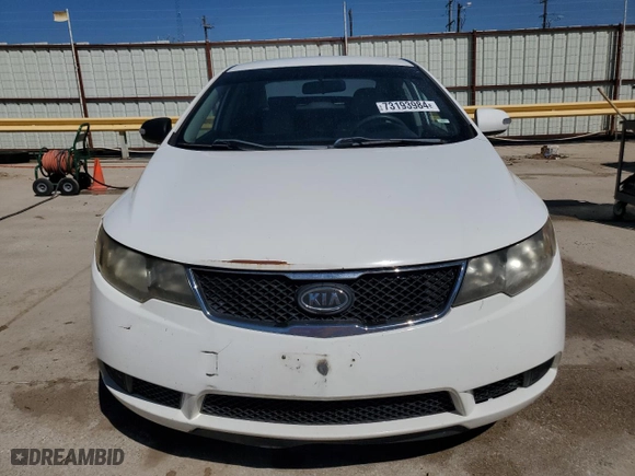 2010 Kia Forte EX with VIN KNAFU4A21A5054804, listed as a Copart auction lot 73193984 with 154,422 mi miles and Salvage Title. Bid and sale history available at carsss.com. Image 5.