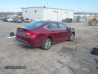 2015 Chrysler 200 Limited with VIN 1C3CCCAB5FN724790, listed as a IAAI auction lot 41602194 with 93,708 mi miles. Bid and sale history available at carsss.com. Image 4.