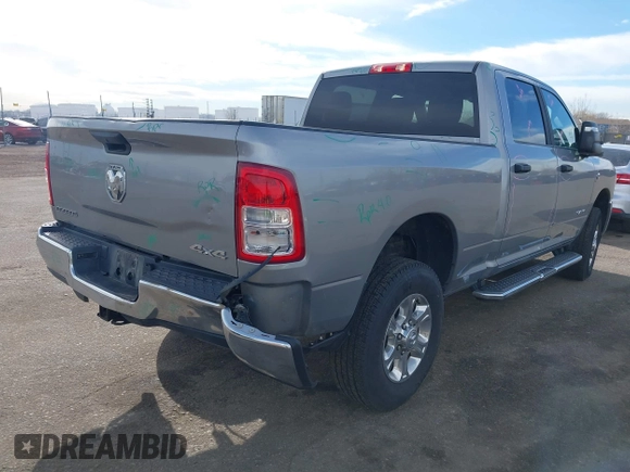 2023 Ram 2500 Big Horn with VIN 3C6UR5DL5PG632773, listed as a IAAI auction lot 41577965 with 44,597 mi miles. Bid and sale history available at carsss.com. Image 4.