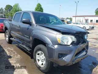 2014 Toyota Tacoma PreRunner with VIN 5TFJX4GN6EX034810, listed as a IAAI auction lot 42064778 with 87,943 mi miles and . Bid and sale history available at DreamBid. Image 1.