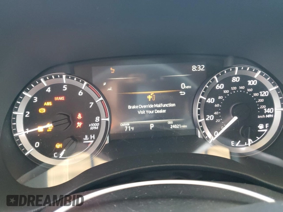 2023 Toyota Highlander L with VIN 5TDKDRAH0PS021900, listed as a Copart auction lot 54471235 with 24,021 mi miles and Salvage title. Bid and sale history available at DreamBid. Image 9.
