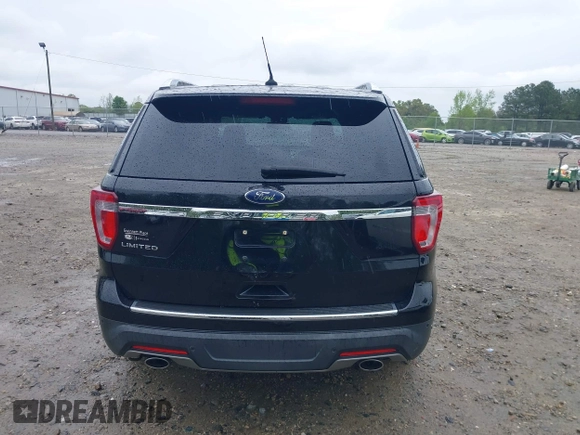 2018 Ford Explorer Limited with VIN 1FM5K7F89JGB67600, listed as a IAAI auction lot 41972087 with 127,221 mi miles and . Bid and sale history available at carsss.com. Image 16.