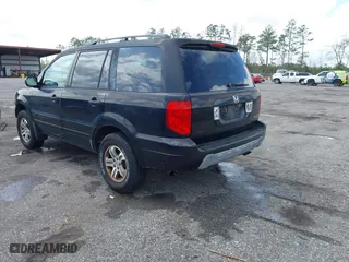 2004 Honda Pilot EX with VIN 5FNYF18514B001334, listed as a IAAI auction lot 41754663 with 208,514 mi miles. Bid and sale history available at carsss.com. Image 3.