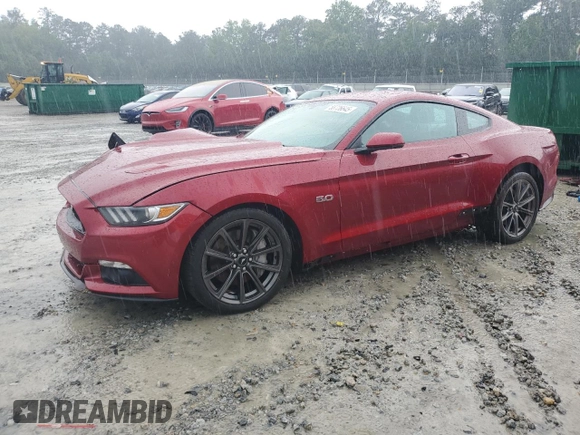2016 Ford Mustang GT with VIN 1FA6P8CF8G5276692, listed as a Copart auction lot 58726645 with 85,473 mi miles and Salvage title. Bid and sale history available at DreamBid. Image 1.