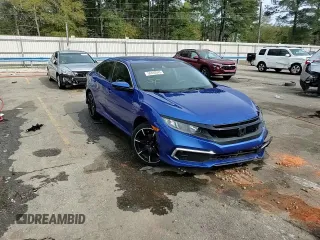 2019 Honda Civic LX with VIN 19XFC2F63KE016017, listed as a Copart auction lot 50440945 with 122,073 mi miles and Salvage Title. Bid and sale history available at DreamBid. Image 13.