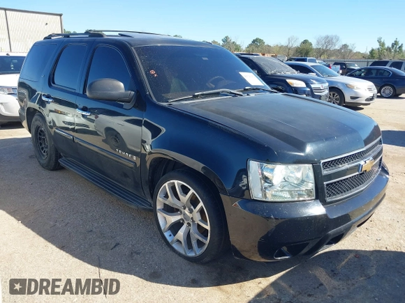 2007 Chevrolet Tahoe LTZ with VIN 1GNFC13J67R245233, listed as a IAAI auction lot 41726159 with 203,841 mi miles and . Bid and sale history available at DreamBid. Image 1.
