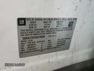 2018 GMC Terrain SLE z VIN 3GKALTEV5JL276569, wystawiony jako Copart lot #79777104 z przebiegiem 91 730 mil mil oraz Szkoda całkowita • Salvage title. Historia ofert i sprzedaży dostępna na DreamBid. Obrazek 13.