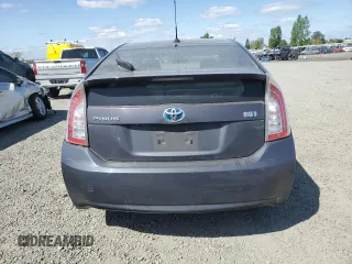 2012 Toyota Prius One with VIN JTDKN3DU2C5387327, listed as a Copart auction lot 53833305 with 168,765 mi miles and Clean Title. Bid and sale history available at carsss.com. Image 6.
