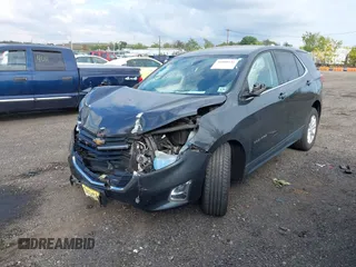 2019 Chevrolet Equinox LT with VIN 2GNAXKEVXK6300436, listed as a IAAI auction lot 40480156 with 64,365 mi miles and . Bid and sale history available at carsss.com. Image 2.