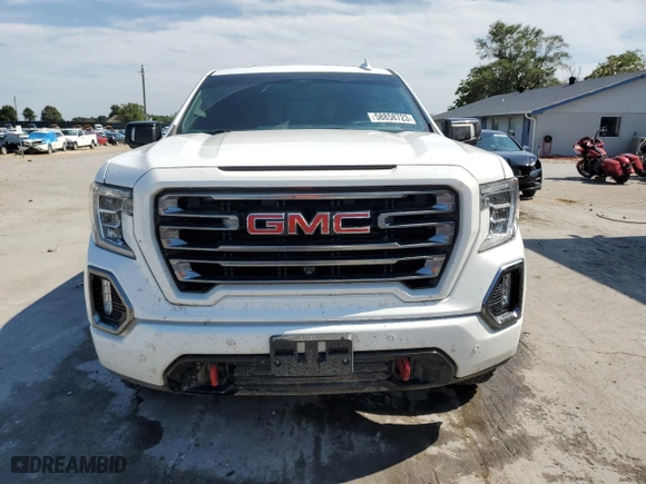 2020 GMC Sierra 1500 AT4 with VIN 3GTP9EEL6LG215869, listed as a Copart auction lot 58858723 with 39,864 mi miles and Salvage Title. Bid and sale history available at carsss.com. Image 5.
