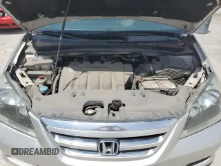2007 Honda Odyssey EX-L with VIN 5FNRL38667B437022, listed as a Copart auction lot 56135825 with 183,864 mi miles and Clean Title. Bid and sale history available at carsss.com. Image 12.