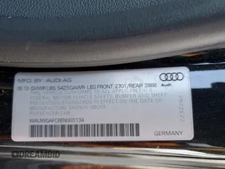 2014 Audi A7 Premium Plus с VIN WAUWGAFC6EN003134, выставлен на аукционе Copart как лот 83910244 с пробегом 83 021 миль миль и Чистый • Clean title. История ставок и продаж доступна на DreamBid. Изображение 12.