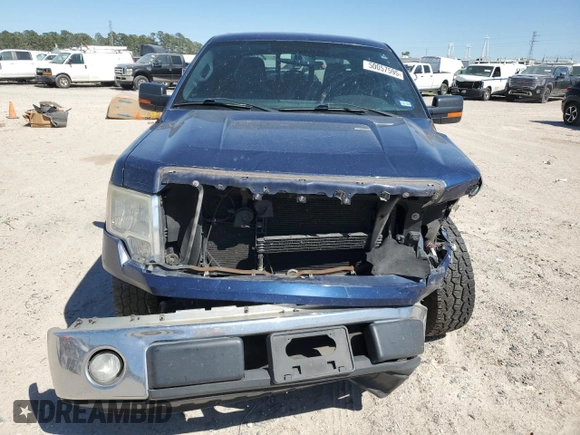 2012 Ford F-150 XL with VIN 1FTFW1CF2CFC40019, listed as a Copart auction lot 50057595 with 179,947 mi miles and Salvage Title. Bid and sale history available at carsss.com. Image 5.