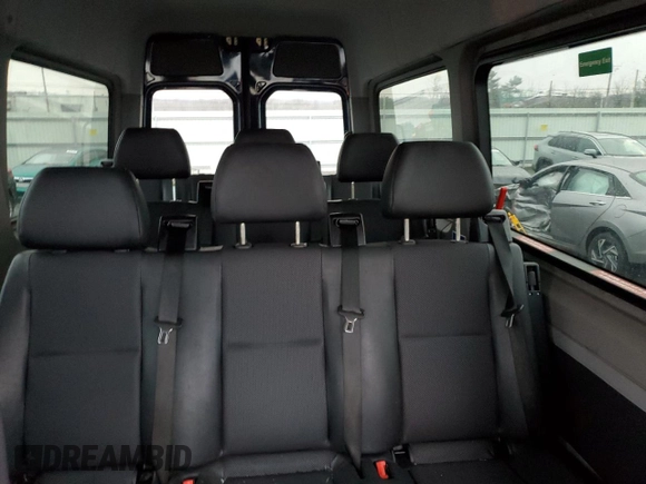 2018 Mercedes-Benz Sprinter with VIN WDZFE7CD6JP610738, listed as a Copart auction lot 83352124 with Not Provided miles and Salvage Title. Bid and sale history available at DreamBid. Image 10.