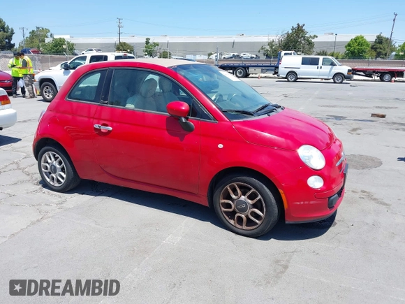 2012 FIAT 500 Pop with VIN 3C3CFFDR5CT352669, listed as a IAAI auction lot 42403655 with 238,711 mi miles and . Bid and sale history available at DreamBid. Image 1.