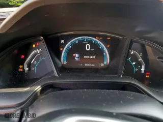 2019 Honda Civic Sedan LX with VIN 19XFC2F68KE005157, listed as a Copart auction lot 51259485 with 63,377 mi miles and Salvage Title. Bid and sale history available at carsss.com. Image 9.