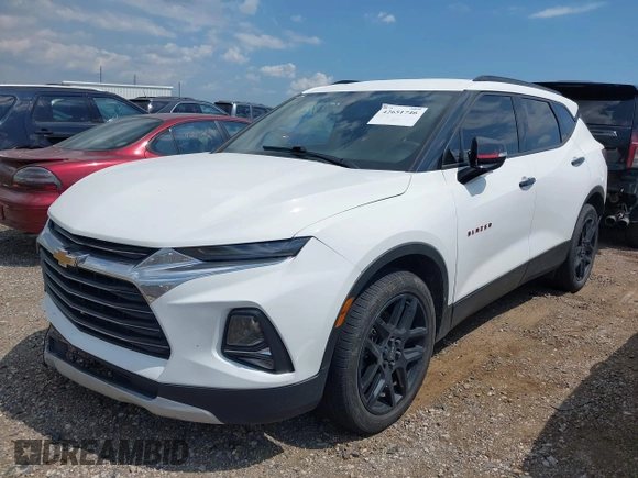 2021 Chevrolet Blazer LT z VIN 3GNKBCRS6MS510688, wystawiony jako IAAI lot #42651746 z przebiegiem 84 794 mil mil oraz . Historia ofert i sprzedaży dostępna na DreamBid. Obrazek 2.