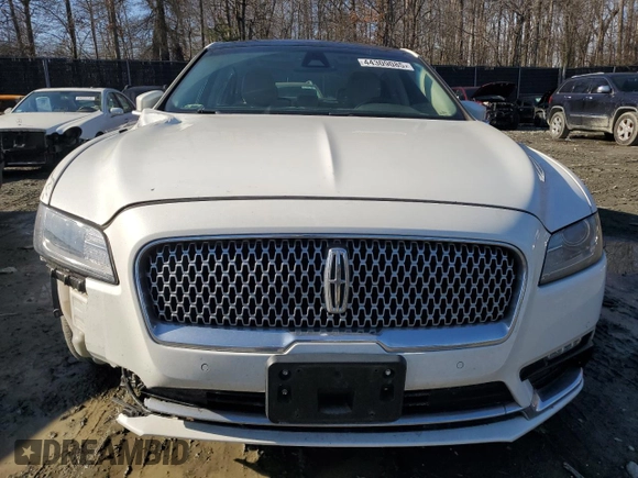 2020 Lincoln Continental Standard with VIN 1LN6L9VKXL5604772, listed as a Copart auction lot 44309085 with 90,010 mi miles and Salvage Title. Bid and sale history available at carsss.com. Image 5.