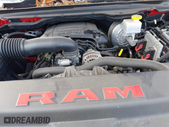 2020 Ram 1500 Big Horn with VIN 1C6SRFBT5LN175643, listed as a IAAI auction lot 41288854 with 56,732 mi miles. Bid and sale history available at carsss.com. Image 10.