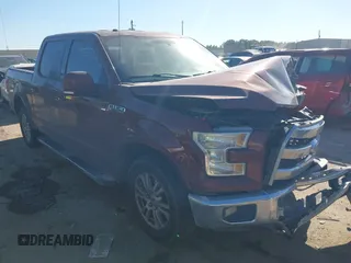 2015 Ford F-150 XL with VIN 1FTEW1CF1FKE58928, listed as a IAAI auction lot 41396317 with 233,089 mi miles. Bid and sale history available at carsss.com. Image 1.