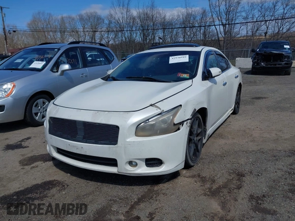 2011 Nissan Maxima S with VIN 1N4AA5AP7BC863931, listed as a IAAI auction lot 41930873 with 154,704 mi miles and . Bid and sale history available at DreamBid. Image 6.