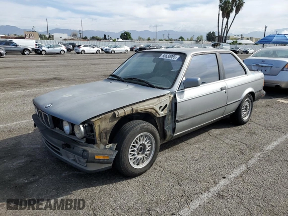 1988 BMW 3 Series 325iS with VIN WBAAA2301J8260853, listed as a Copart auction lot 50650065 with 69,064 mi miles and Salvage Title. Bid and sale history available at carsss.com. Image 1.