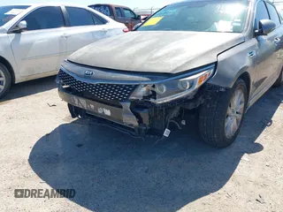 2016 Kia Optima EX with VIN 5XXGU4L31GG106854, listed as a IAAI auction lot 41762052 with 122,121 mi miles. Bid and sale history available at carsss.com. Image 6.