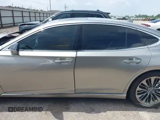 2021 Lexus LS 500 with VIN JTHD51FFXM5015102, listed as a IAAI auction lot 42504243 with 46,782 mi miles and . Bid and sale history available at DreamBid. Image 14.