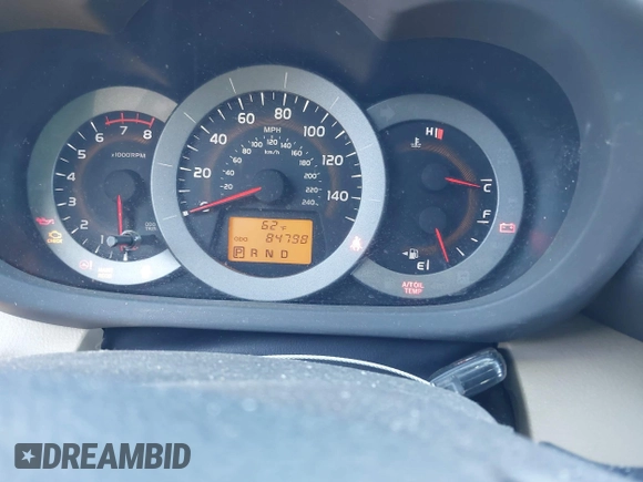 2012 Toyota RAV4 Limited with VIN 2T3DK4DV9CW077507, listed as a IAAI auction lot 42019231 with 84,798 mi miles. Bid and sale history available at carsss.com. Image 7.