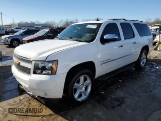 2013 Chevrolet Suburban LTZ with VIN 1GNSCKE07DR331719, listed as a Copart auction lot 42025335 with 221,584 mi miles and Salvage Title. Bid and sale history available at carsss.com. Image 1.
