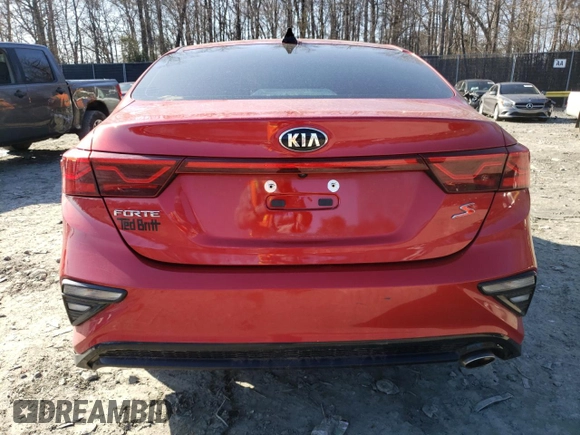 2019 Kia Forte S with VIN 3KPF34AD4KE020305, listed as a Copart auction lot 48034735 with 58,786 mi miles and Salvage Title. Bid and sale history available at carsss.com. Image 6.