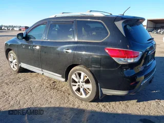 2013 Nissan Pathfinder SV with VIN 5N1AR2MM4DC633829, listed as a IAAI auction lot 41270312 with 170,544 mi miles. Bid and sale history available at carsss.com. Image 3.