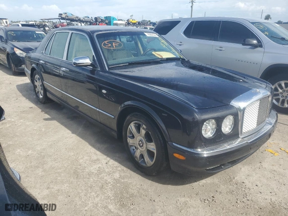 2006 Bentley Arnage R with VIN SCBLC37F26CX11385, listed as a Copart auction lot 76563524 with NaN miles and Salvage Title. Bid and sale history available at carsss.com. Image 4.