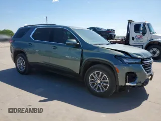 2023 Chevrolet Traverse LT Cloth with VIN 1GNERGKW6PJ235939, listed as a Copart auction lot 62305255 with 26,396 mi miles and Clean title. Bid and sale history available at DreamBid. Image 4.