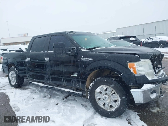 2011 Ford F-150 XLT with VIN 1FTFW1ET6BKE17468, listed as a IAAI auction lot 41206985 with 164,026 mi miles. Bid and sale history available at carsss.com. Image 12.
