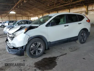 2018 Honda CR-V LX with VIN 2HKRW5H37JH408193, listed as a Copart auction lot 45044275 with 105,399 mi miles and Salvage Title. Bid and sale history available at carsss.com. Image 1.