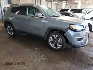 2020 Jeep Compass Limited with VIN 3C4NJCCB9LT170785, listed as a Copart auction lot 42212065 with 55,763 mi miles and Clean Title. Bid and sale history available at DreamBid. Image 4.