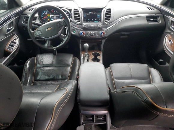 2015 Chevrolet Impala LTZ with VIN 2G1165S34F9165130, listed as a Copart auction lot 50248495 with 172,066 mi miles and Salvage Title. Bid and sale history available at carsss.com. Image 8.